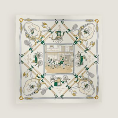 カレ 70 《パロニエ》 - グリーン | Hermès - エルメス-公式サイト